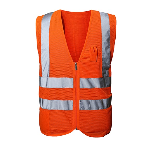 ANSI Class 2 Orange Safety Vest – lsasafety